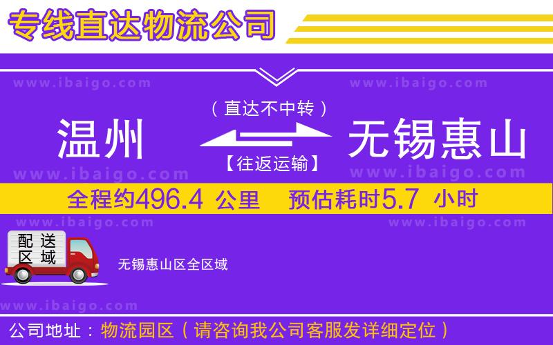 溫州到無(wú)錫惠山區(qū)貨運(yùn)公司