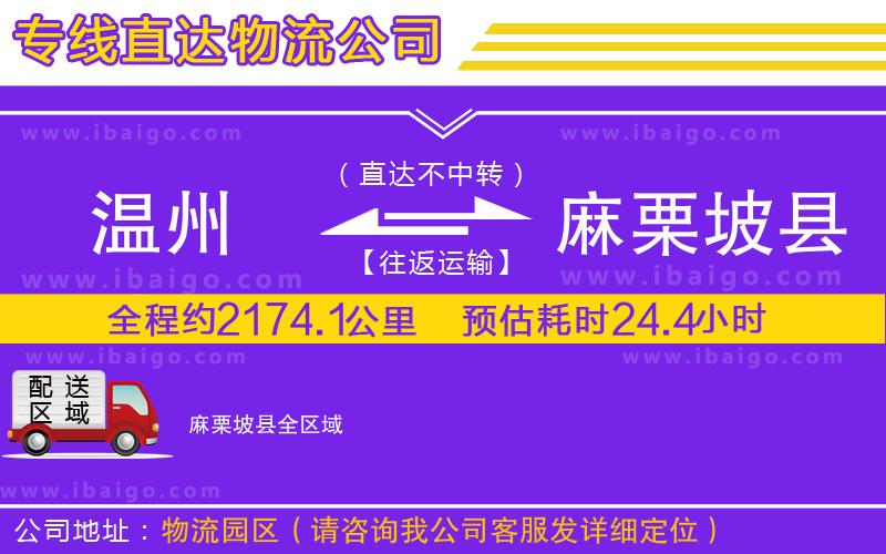 溫州到麻栗坡縣物流